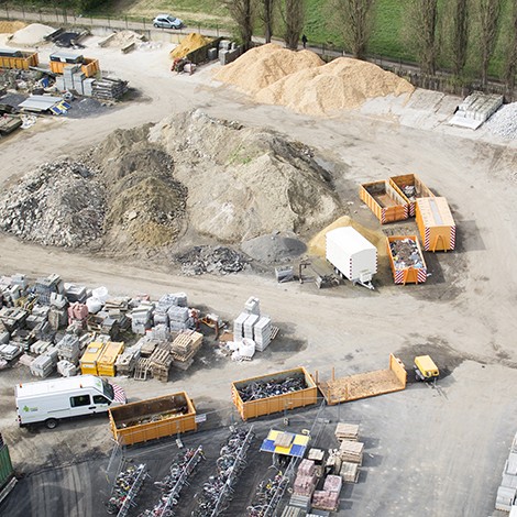 Photo Aérienne Chantier Bruxelles