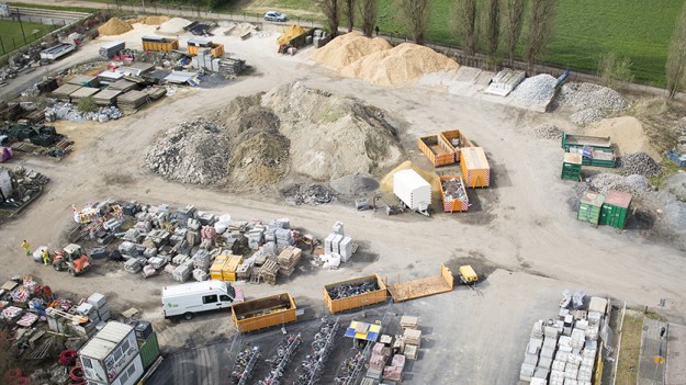 Photo Aérienne Chantier Bruxelles