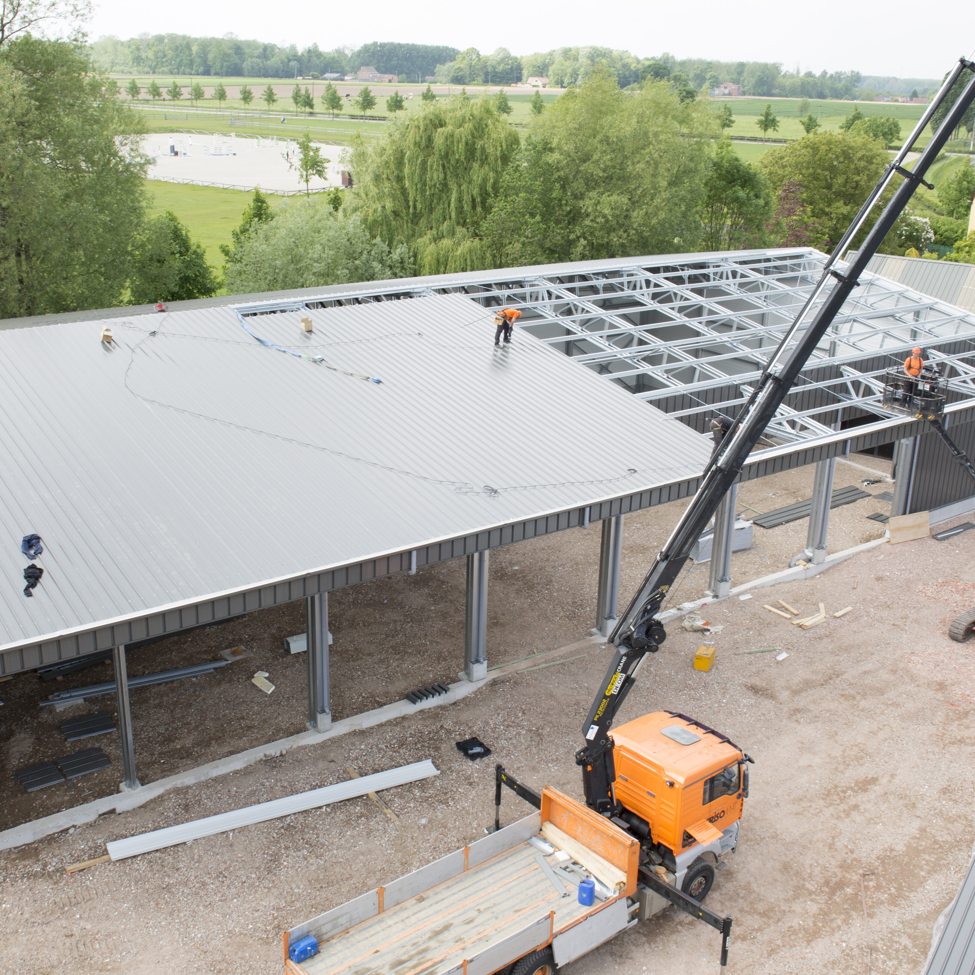 Photo Aérienne Chantier en Construction