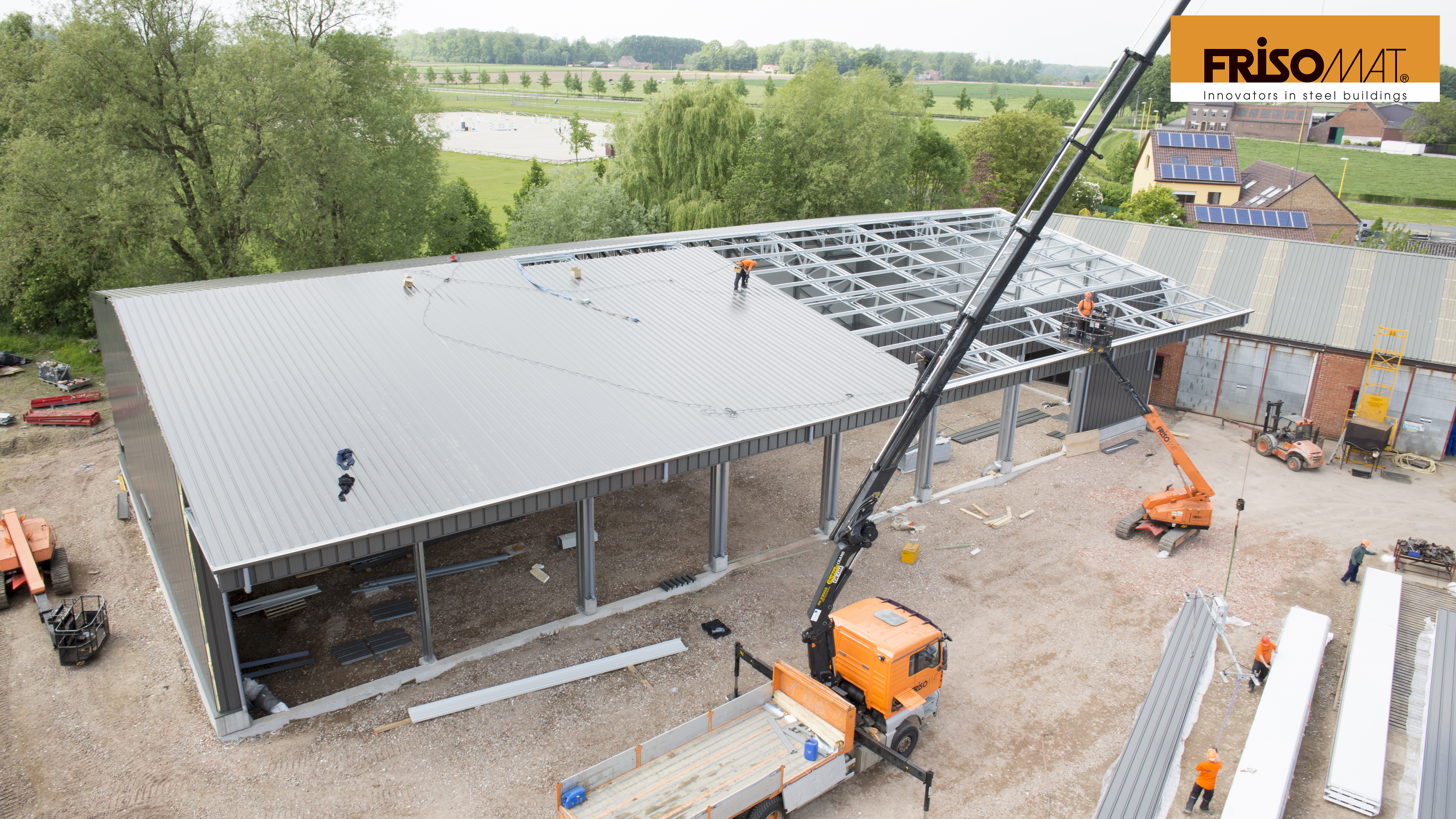 Photo Aérienne Chantier en Construction