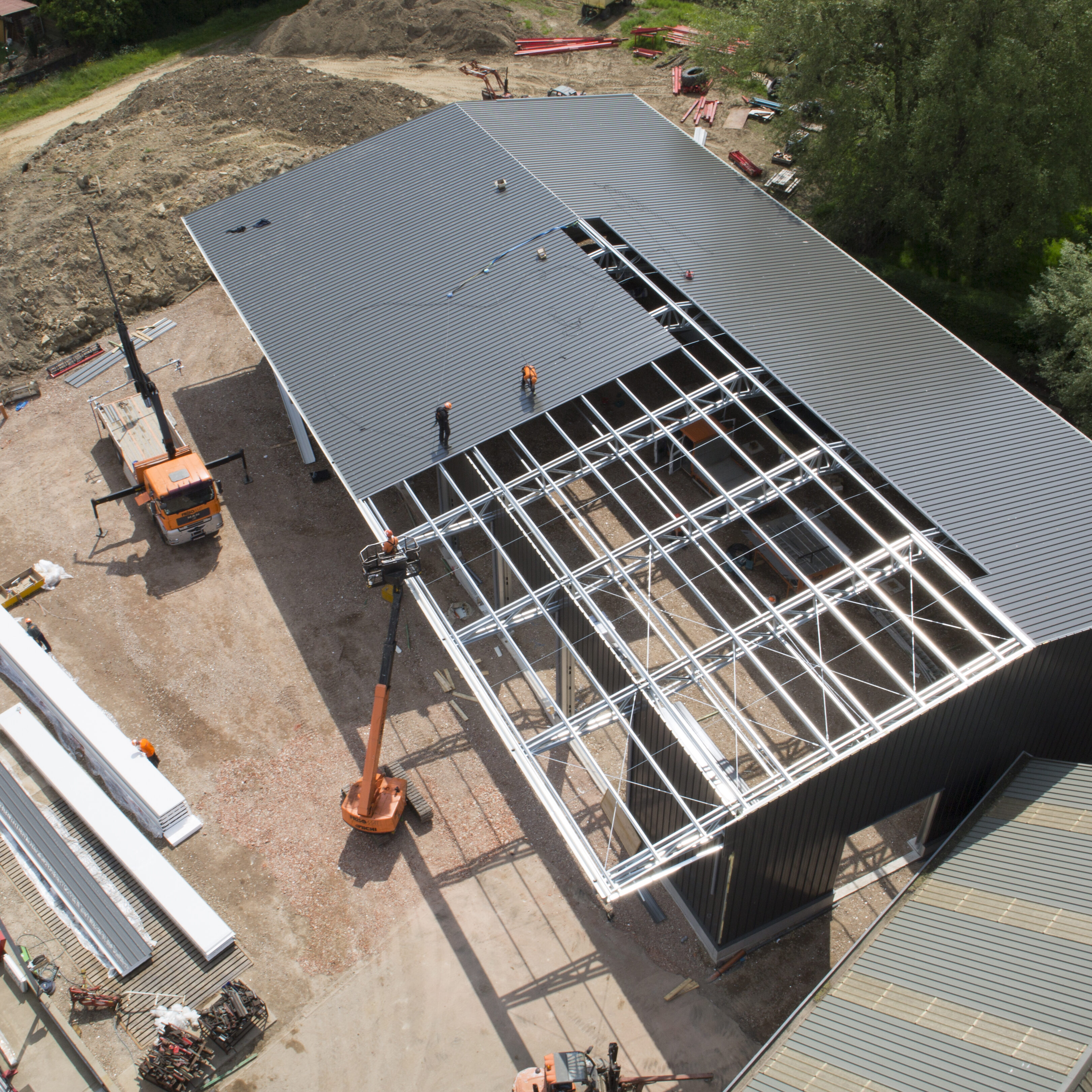 Photo Aérienne Chantier en Construction